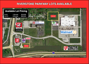 505 Riverstone Pky, Kankakee, IL - aerial  map view