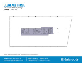 4300 Edwards Mill Rd, Raleigh, NC for lease Floor Plan- Image 1 of 1