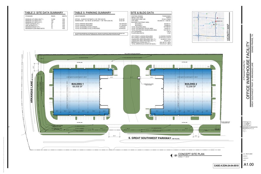 2801 S Great Southwest Pky, Grand Prairie, TX for sale - Site Plan - Image 3 of 3