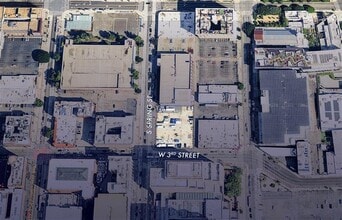 121 W 3rd St, Los Angeles, CA - AERIAL  map view