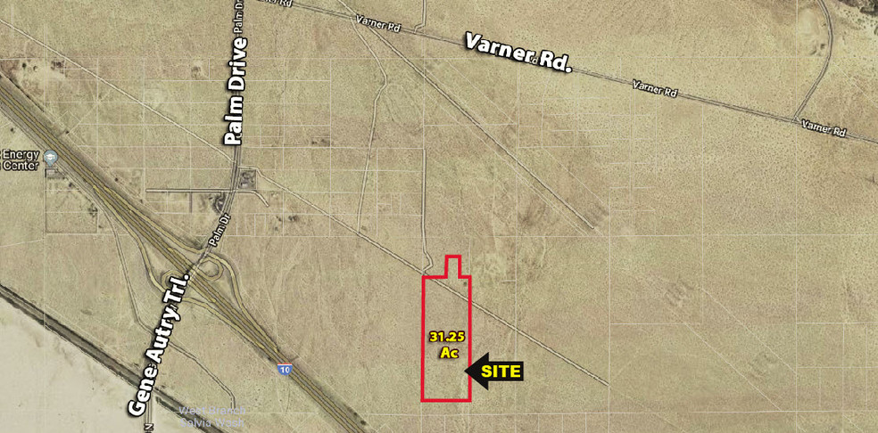 Varner Rd & East Of Palm Drive, Cathedral City, CA for sale - Building Photo - Image 1 of 2