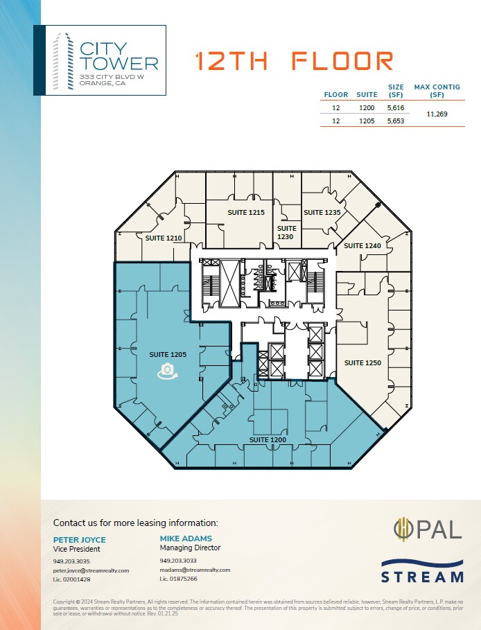 333 City Blvd W, Orange, CA for lease Floor Plan- Image 1 of 2