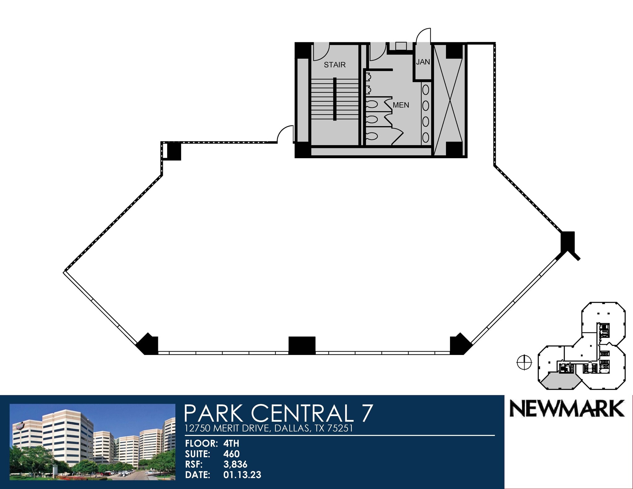 12750 Merit Dr, Dallas, TX for lease Floor Plan- Image 1 of 1