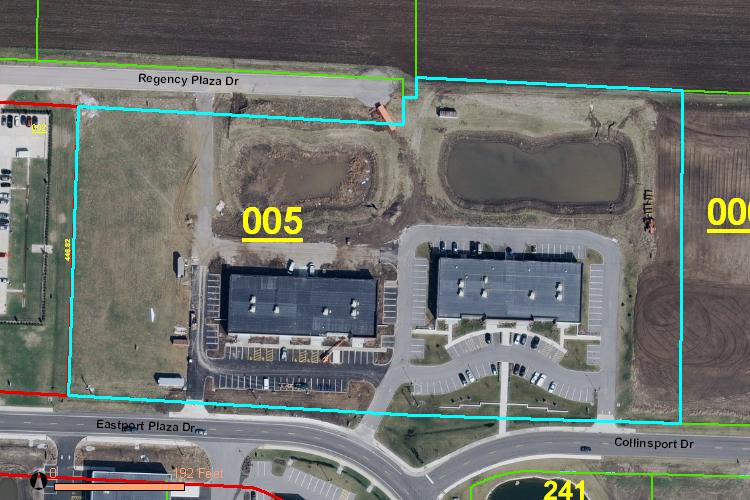 1606 Eastport Plaza Dr, Collinsville, IL for lease - Plat Map - Image 2 of 2