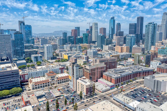 110 W 11th St, Los Angeles, CA - aerial  map view