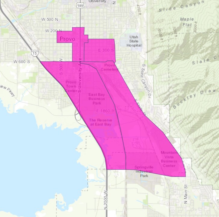 Springville Utah Zoning Map 1600 N 1750, Springville, Ut 84663 - Springville Commercial | Loopnet