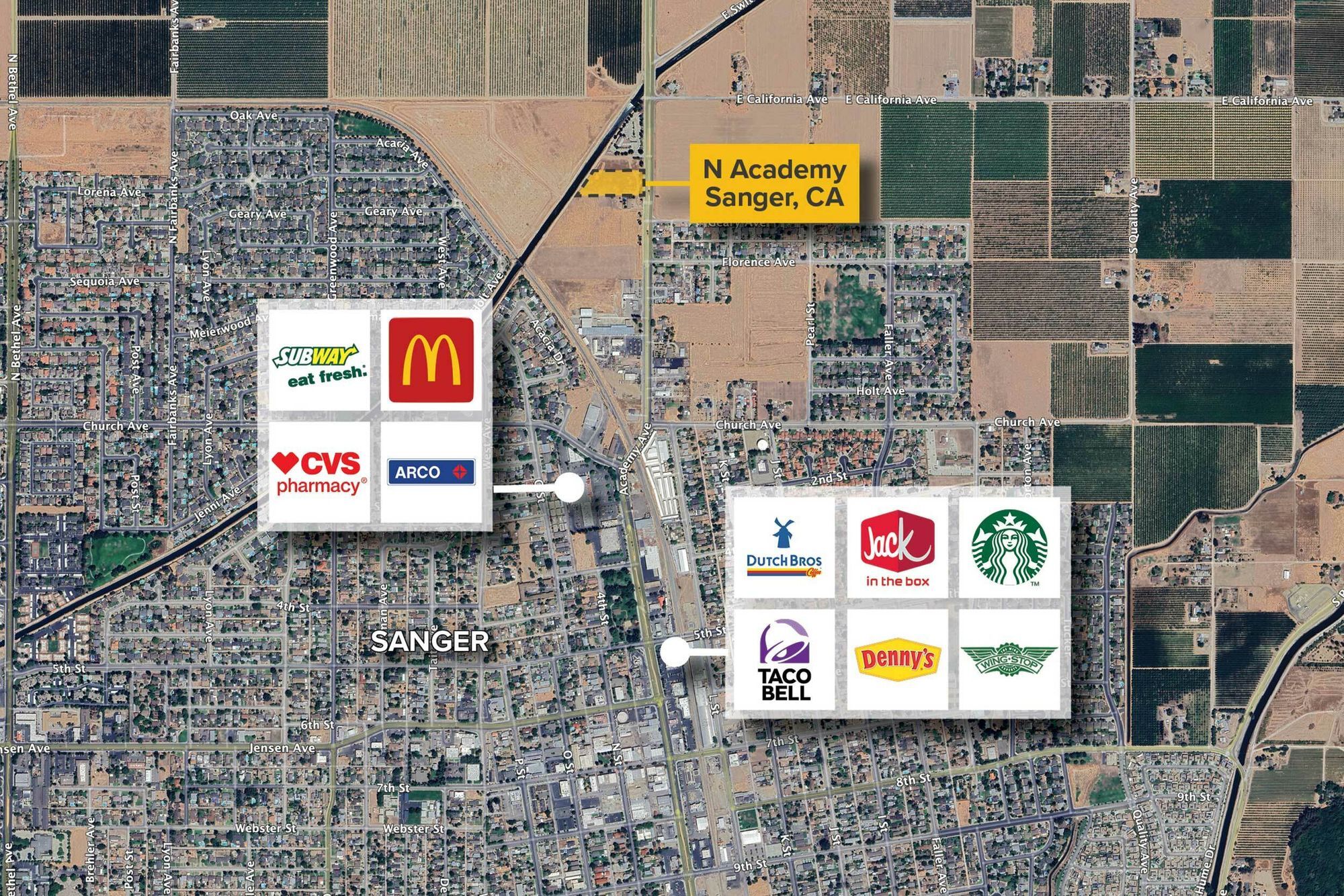 59 N Academy Ext, Sanger, CA for lease Primary Photo- Image 1 of 2