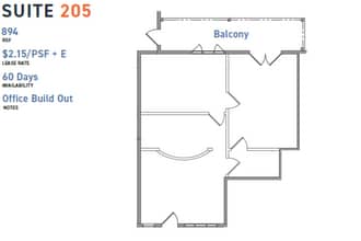 138-140 Civic Center Dr, Vista, CA for sale Floor Plan- Image 1 of 1
