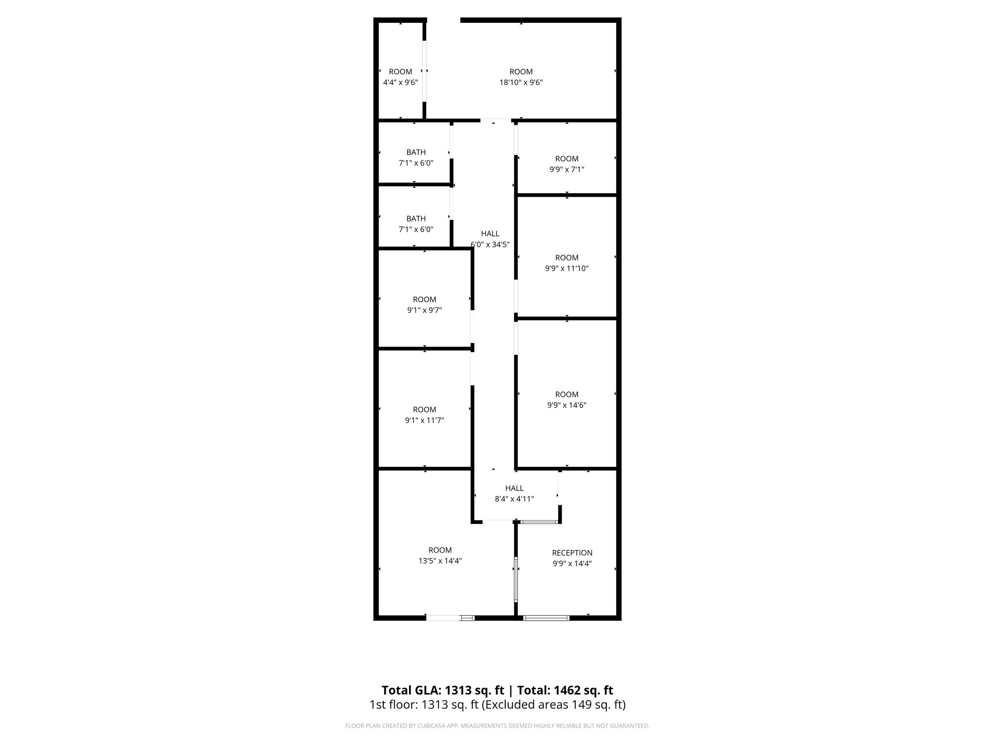 2140 W Arlington Blvd, Greenville, NC for lease Floor Plan- Image 1 of 1
