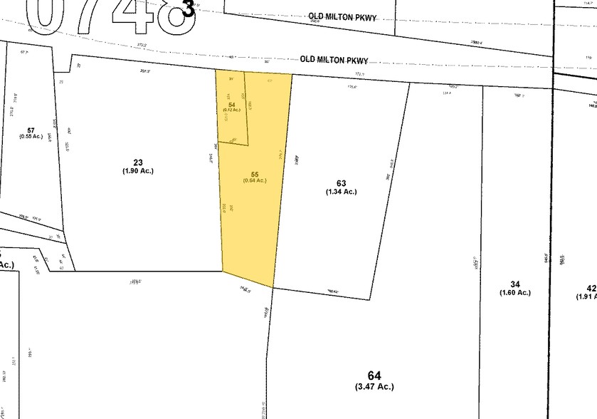 2365 Old Milton Pky, Alpharetta, GA for lease - Plat Map - Image 3 of 3