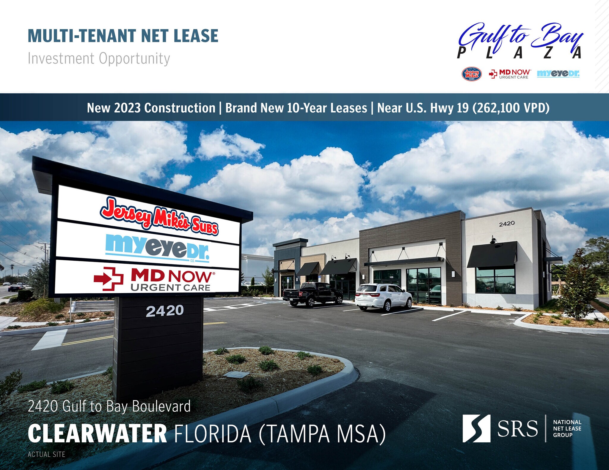 2420 Gulf To Bay Blvd, Clearwater, FL for sale Building Photo- Image 1 of 1