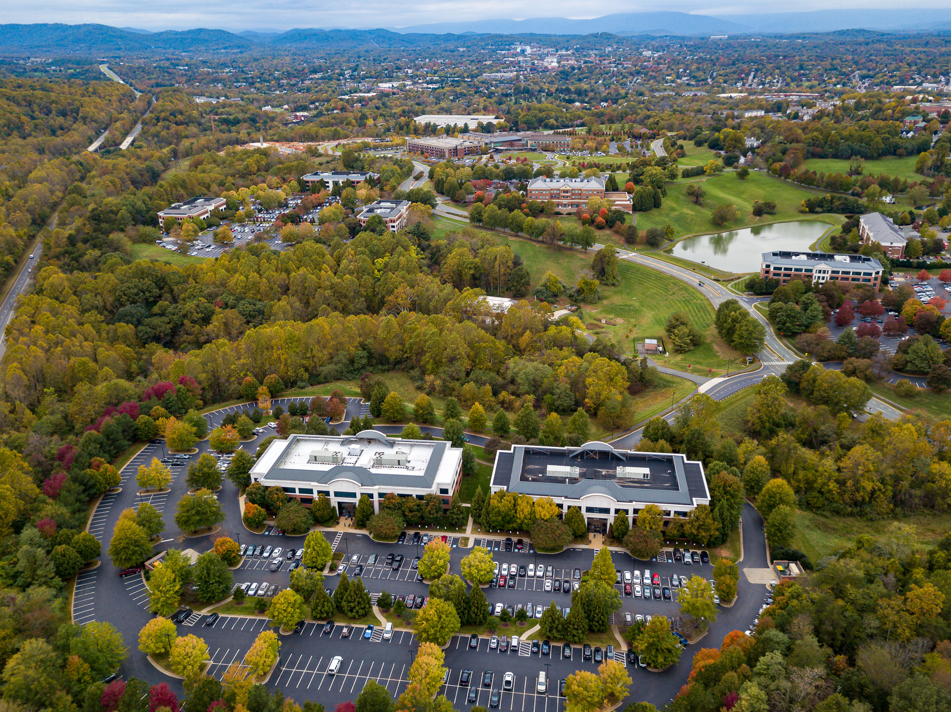 675 Peter Jefferson Pky, Charlottesville, VA for lease Aerial- Image 1 of 15