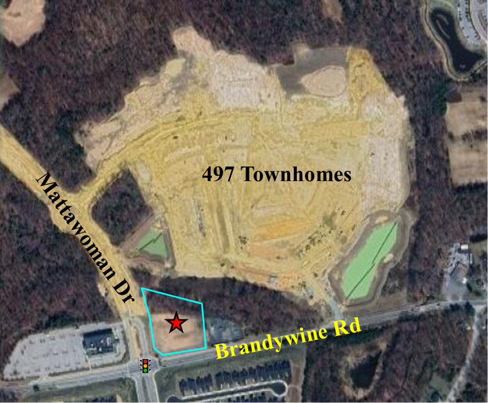 14000 Mattawoman Dr, Brandywine, MD for sale - Aerial - Image 3 of 3