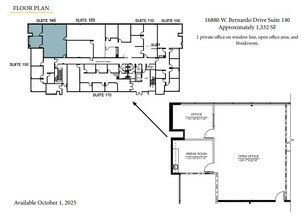 11590 W Bernardo Ct, San Diego, CA for lease Floor Plan- Image 1 of 1