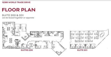 12395 World Trade Dr, San Diego, CA for lease Floor Plan- Image 1 of 1