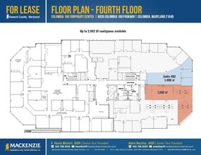 8820 Columbia 100 Pky, Columbia, MD for lease Floor Plan- Image 1 of 1