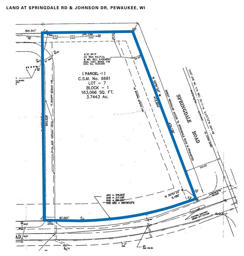 Springdale Rd & Johnson Dr, Waukesha, WI 53186