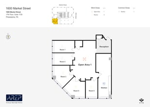 1600 Market St, Philadelphia, PA for lease Floor Plan- Image 1 of 1