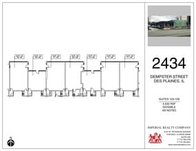 2434 E Dempster St, Des Plaines, IL for lease Site Plan- Image 1 of 1