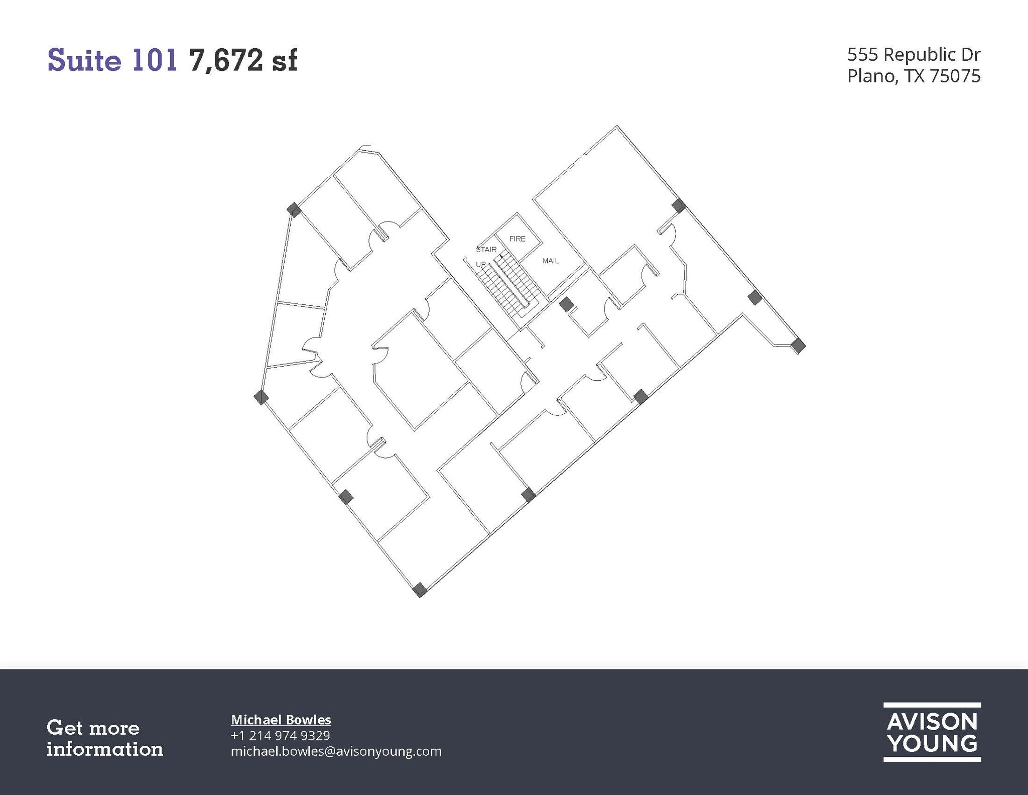 555 Republic Dr, Plano, TX for lease Floor Plan- Image 1 of 1