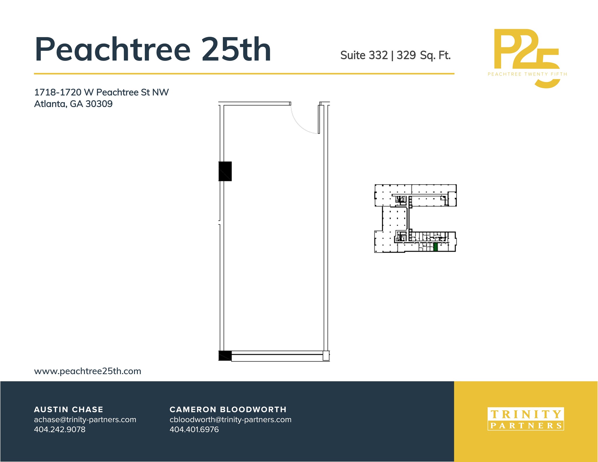 1718-1720 NW Peachtree St, Atlanta, GA for lease Site Plan- Image 1 of 1