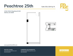 1718-1720 NW Peachtree St, Atlanta, GA for lease Site Plan- Image 1 of 1