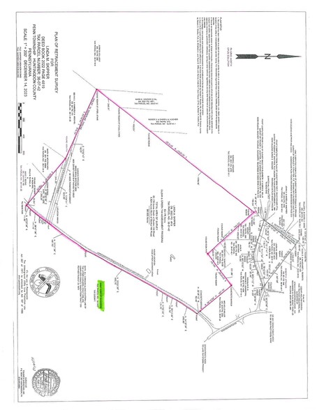 13420 Upper Corners Rd, Hesston, PA for sale - Site Plan - Image 3 of 3