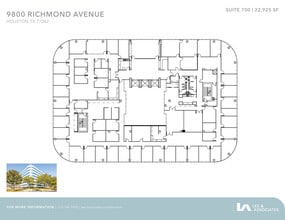 9800 Richmond Ave, Houston, TX for lease Floor Plan- Image 1 of 1