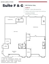 5650 El Camino Real, Carlsbad, CA for lease Floor Plan- Image 2 of 2