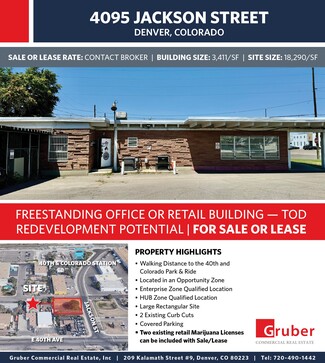 More details for 4095 Jackson St, Denver, CO - Office/Retail for Lease