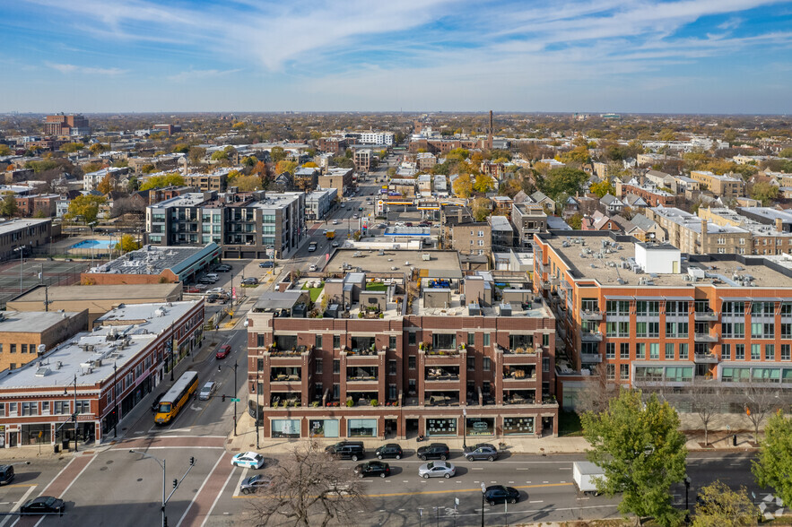 4800-4806 N Clark St, Chicago, IL for lease - Aerial - Image 3 of 6