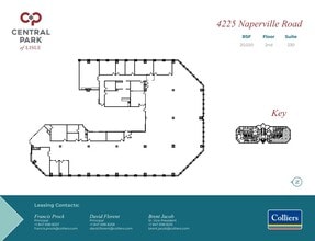3333 Warrenville Rd, Lisle, IL for lease Floor Plan- Image 1 of 1