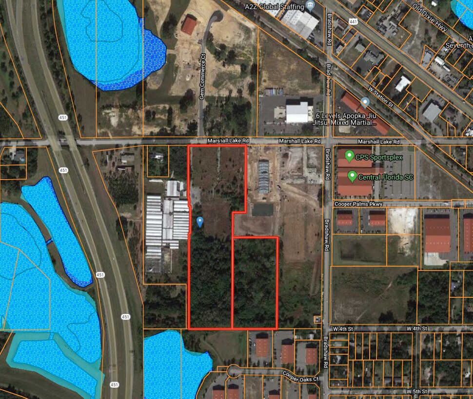 550 Marshall Lake Rd, Apopka, FL for sale Aerial- Image 1 of 1