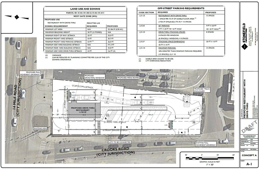 51 S Crooks Rd, Clawson, MI for lease - Site Plan - Image 2 of 2