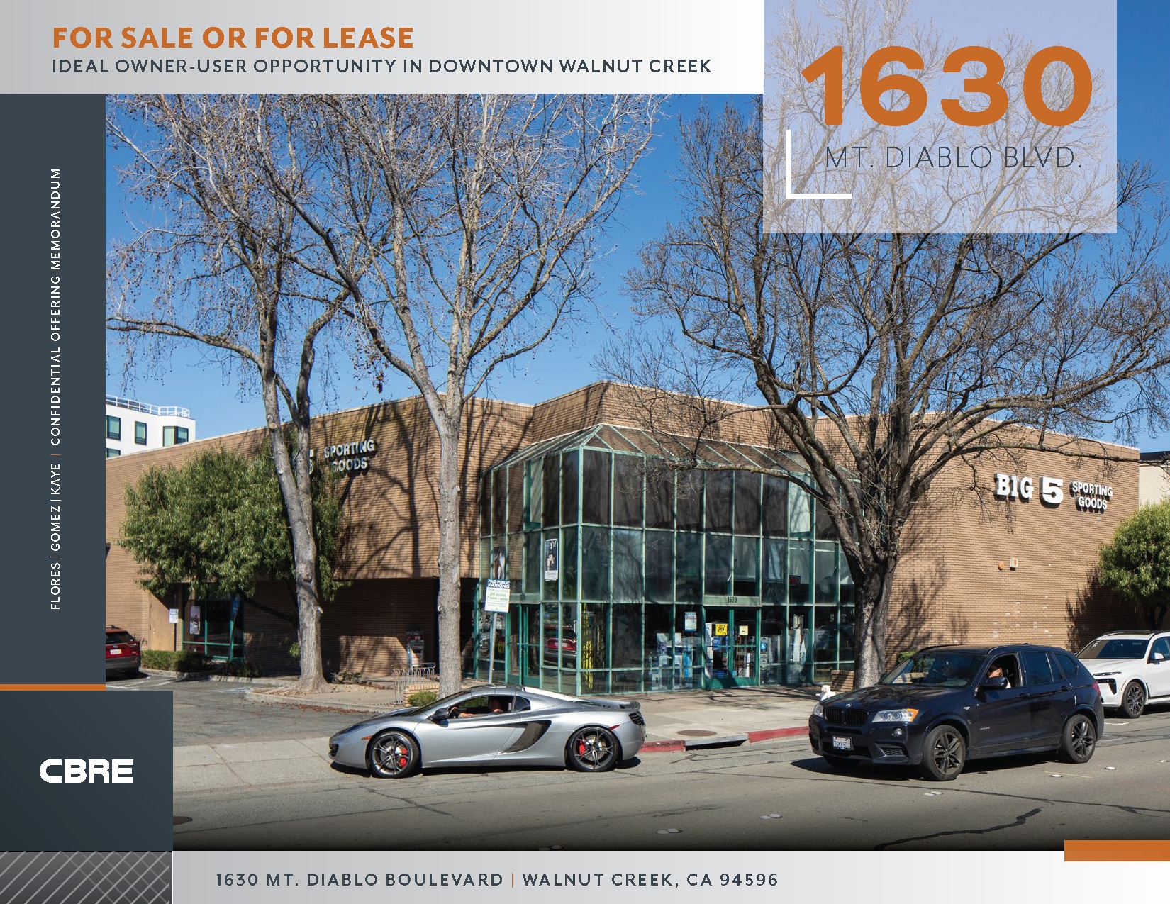 1630 Mt Diablo Blvd, Walnut Creek, CA for sale Building Photo- Image 1 of 6