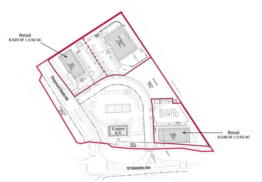 W Catawba Ave, Cornelius, NC for lease - Building Photo - Image 2 of 4