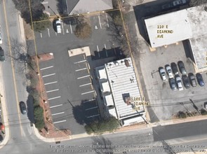 106-108 E Diamond Ave, Gaithersburg, MD - aerial  map view - Image1