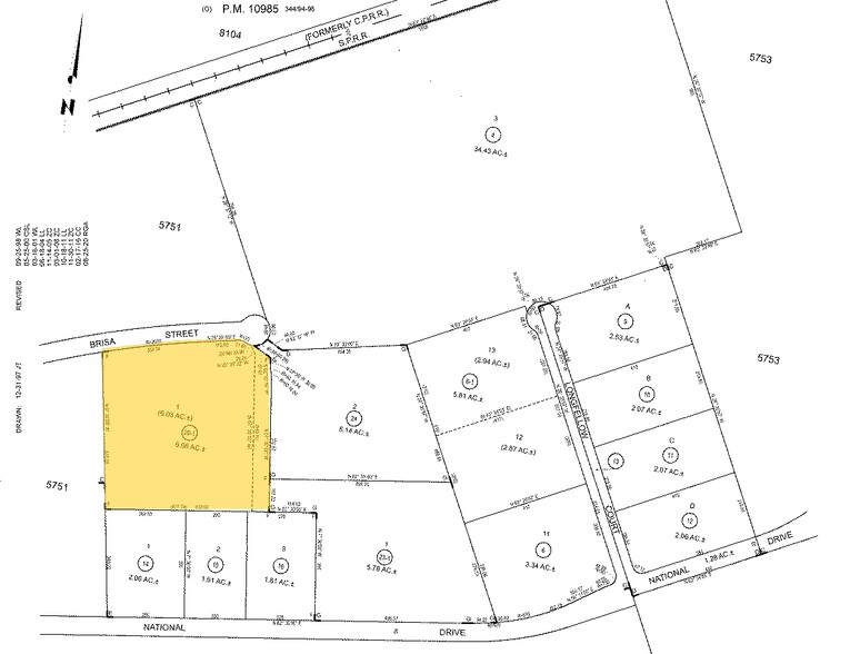 6755 Brisa St, Livermore, CA for lease - Plat Map - Image 2 of 5