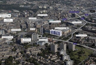 Nelson St, Bradford, WYK - aerial  map view