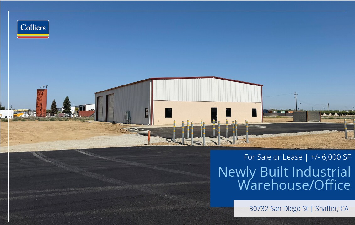 30732 San Diego st, Shafter, CA for lease Building Photo- Image 1 of 5