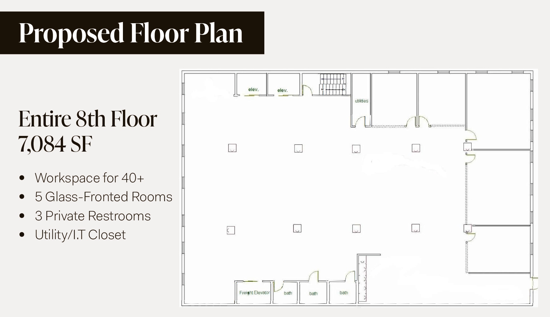 104 W 27th St, New York, NY for lease Floor Plan- Image 1 of 5