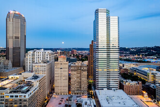 429 Fourth Ave, Pittsburgh, PA - aerial  map view