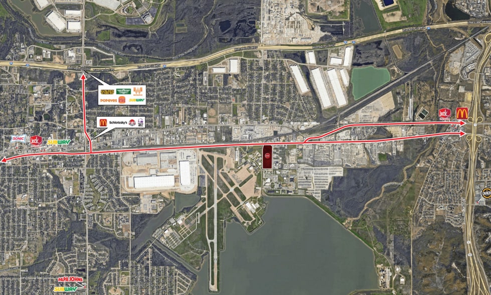 480 Camden Rd, Grand Prairie, TX for lease - Aerial - Image 3 of 3