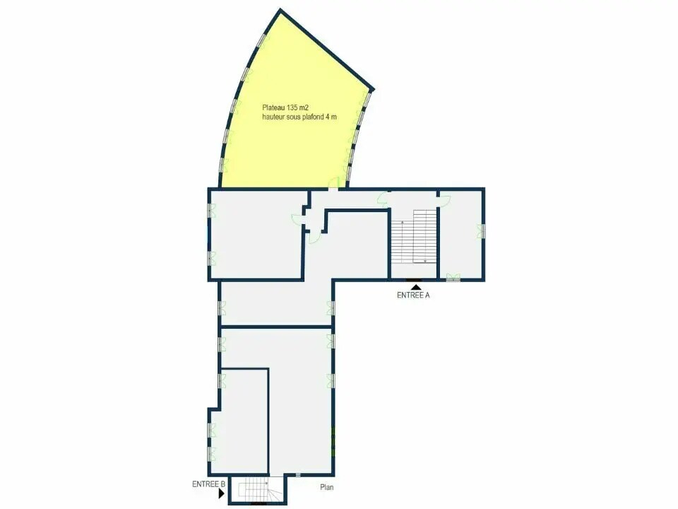 Office in Annemasse for sale Floor Plan- Image 1 of 2