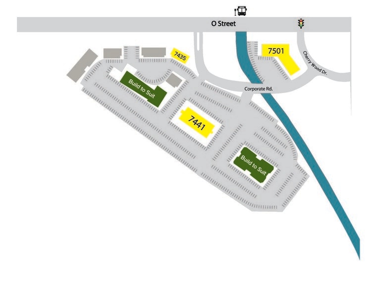 7411 O St, Lincoln, NE for lease - Building Photo - Image 2 of 2