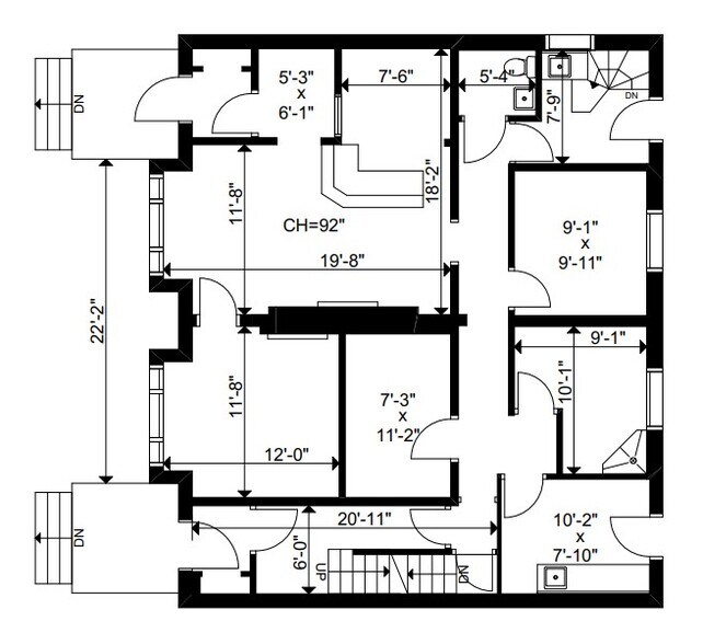 1127-1129 Carling Ave, Ottawa, ON for lease - Floor Plan - Image 3 of 5