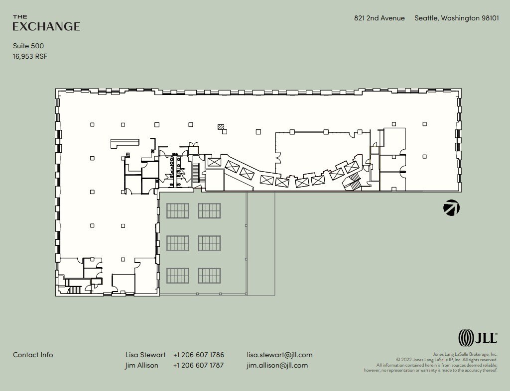 821 2nd Ave, Seattle, WA for lease Floor Plan- Image 1 of 1