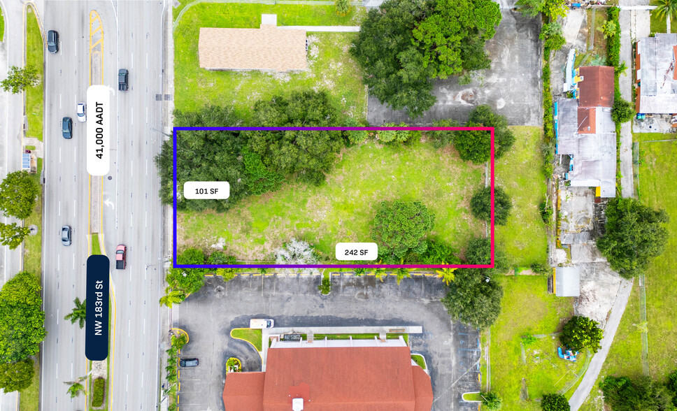 NW 183rd St & NW 19th Ave, Miami Gardens, FL for sale - Aerial - Image 2 of 8