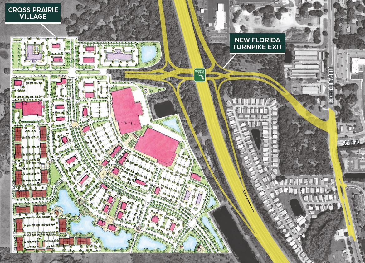 Cross Prairie Village, Saint Cloud, FL for lease Site Plan- Image 1 of 3