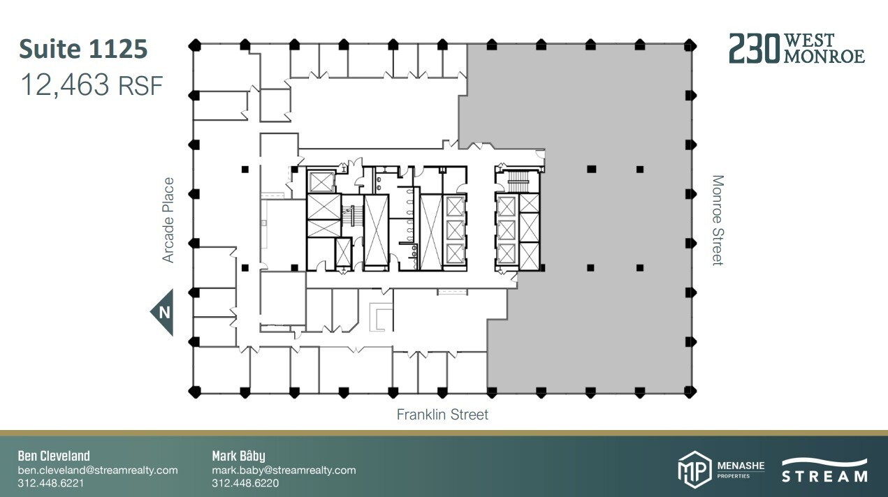 230 W Monroe St, Chicago, IL for lease Floor Plan- Image 1 of 1